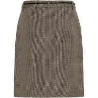 Kaffe Jupe 'KAelyah' beige foncé / noir
