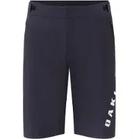 Oakley Apparel Free Ride Lined Shorts With Chamois Noir 36 Homme