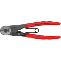 Knipex Coupe-câbles Bowden, Long. : 150 mm, Capacité de coupe du Ø du câbles métalliques 3 mm