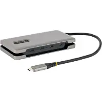 StarTech.com .com Hub USB C 4 Ports - 4x Ports USB-C, USB 3.1 10Gbps - Hub USB 3.2 Portable avec Power Delivery Pass-Through 100W - Hub USB Type C avec Câble Enveloppant de 32cm - Splitter USB-C