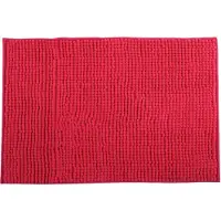 MSV Tapis de bain Microfibre CHENILLE 40x60cm Rose Fuschia