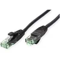 Roline RM Patchkabel Cat.6A UTP, schwarz, 7 m
