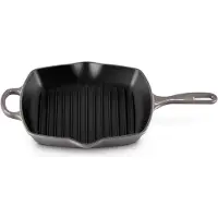 Le Creuset Skillet Carré en Fonte Émaillée 26x26 cm Flint