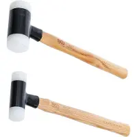 Bgs 1859 Set de marteau de protection avec manche en hickory, 2 pièces