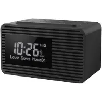 Panasonic RC-D8EG-K Radio portable Horloge Noir