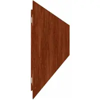 vidaXL Bordure de jardin, 50 pièces, 15 x 103 cm, acier résistant aux intempéries, aspect rouille