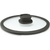 Berghoff Pfannendeckel Leo Stone+ 24 cm, Schwarz, Materialtyp: Glas, Poêle + casserole : accessoires, Noir, Transparent