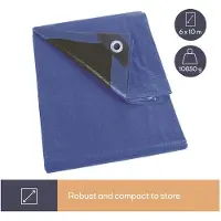 Velleman Bache - Bleu/noir - Ultrarésistant - 6 X 10 M