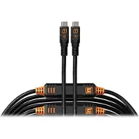 Tether Tools TetherPro Optima 10G USB-C, 31' (9,4m), noir droit