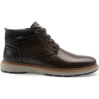 Pikolinos pour homme. M8D-8050C1 Chaussons en cuir Bilbao marron foncé (45), Plat, Fermeture éclair, Casuel
