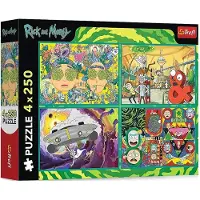 Trefl Puzzle Le Monde Tordu De Rick Et Morty - 200 à 499 pièces