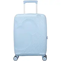 American Tourister trolley Mickey Magic 55 / 20 EXP TSA Mickey Pastel Blue bleu clair