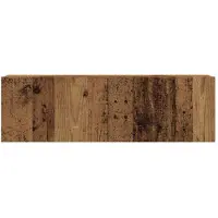 vidaXL Armoires murales TV 4 pcs. Aspect vieux bois Matériaux dérivés du bois