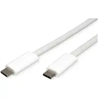 Roline USB4 Gen3x2 Kabel, C?C, ST/ST, 8K UHD-2, 40Gbit/s, 240W, wei, 1 m