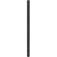 vidaXL Membrane anti-mauvaises herbes noir 2x10 m PP
