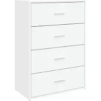 vidaXL Sideboards 2 pcs. Blanc 60x31x84 cm Bois composite