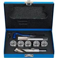 Bgs Kit de réparation de filetage M24 x 2,0 9 pièces - 99438