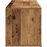vidaXL Armoire TV aspect bois ancien 120x34x37 cm Bois composite