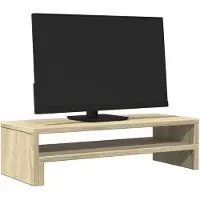 vidaXL Support pour écran Chêne Sonoma 54x22x15 cm Bois composite