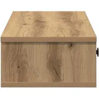 vidaXL Étagère murale avec tiroirs chêne artisanal bois d'ingénierie