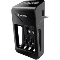 Varta 57687101441 LCD Pug Charger+ incl. 4 piles 2100 mAh AA
