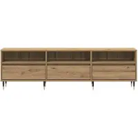 vidaXL Armoire TV Chêne Artisan 150 x 30 x 45 cm Bois composite