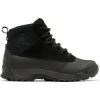 Sorel - Chaussures chaudes et imperméables - Buxton Lite Lace Plus WP M Black Black pour Homme en Cuir - Taille 10 US - Noir