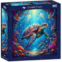 Bluebird Puzzle Puzzle Tortue Marine - 1000 pièces