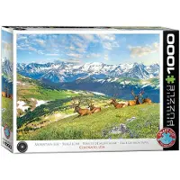 Eurographics Puzzle Les Élans à la Montagne - 1000 pièces