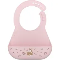 Mepal Bavette en silicone pour la table de bébé, Fairy Garden,