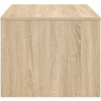 vidaXL Table basse en chêne Sonoma 80 x 50 x 40 cm Bois composite