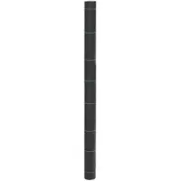 vidaXL Membrane anti-mauvaises herbes noir 1,5x150 m PP