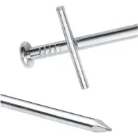 vidaXL Piquets de tente 24 pcs 29,5 cm Ø6 mm acier galvanisé