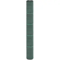 vidaXL Membrane anti-mauvaises herbes vert 1x25 m PP