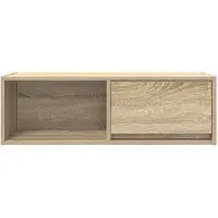 vidaXL Armoires TV 2 pcs. chêne Sonoma 80x31x25,5 cm Matériau bois