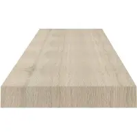 vidaXL Étagère flottante murale chêne 120x23,5x3,8 cm MDF