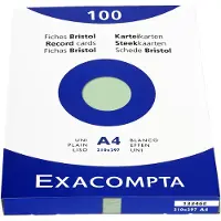 Exacompta Fiches (210 x 297 mm, 205 g/m²)