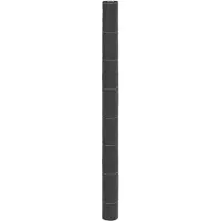 vidaXL Membrane anti-mauvaises herbes noir 1,5x25 m PP