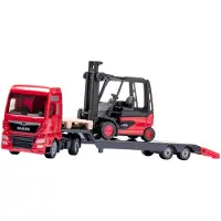 Siku MAN Lkw mit Linde Gabelstapler