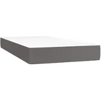vidaXL Matelas enfant à poches, gris, 80X160 cm, Lumarko !