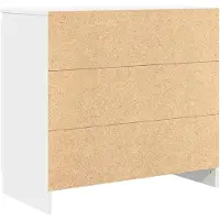 vidaXL Sideboard avec tiroir blanc 71x35x65 cm Bois composite