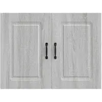 vidaXL Armoire murale de cuisine Kalmar sonoma gris bois d'ingénierie
