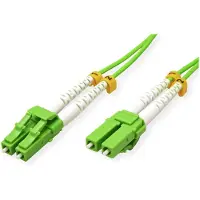 Roline Câble à fibres optiques 50/125µm OM5, LC/LC, LSOH, vert, 1 m