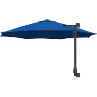 vidaXL , parasol de jardin, 248 x 248 x 148 cm, polyester et acier