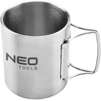 Neo Gobelet de voyage de 320 ml, Tasse, Argent