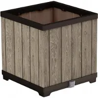 Keter Donica ogrodowa w kolorze ashwood 262635 (45.50 x 45.50 x 45.50 cm)