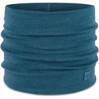Buff Merino Heavyweight Neck Warmer Bleu