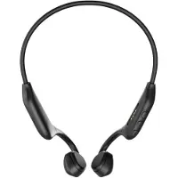 Rixus Bone Conducting Headphones Be17 Wireless Sport Headphones Argenté