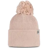 Buff Knitted Beanie Beige
