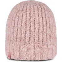 Buff Knitted & Fleece Band Beanie Rose